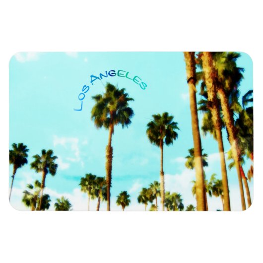 Los Angeles Palm Trees Magnet (Horizontal)