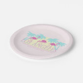 Los Angeles Paper Plate Pappteller (Schrägansicht)