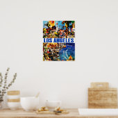 Los Angeles Plakat (Küche)