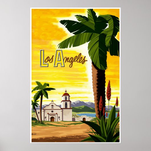 Los Angeles Plakat (Vorne)