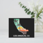 Los Angeles Postcard Postkarte (Stehend Vorderseite)