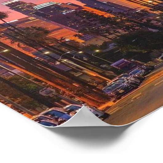 Los Angeles Poster (Ecke)