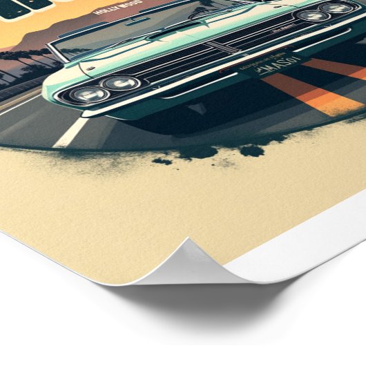 Los Angeles Poster (Ecke)