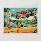 Los Angeles Postkarte (Vorderseite)