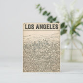 Los Angeles  Postkarte (Stehend Vorderseite)