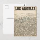 Los Angeles  Postkarte (Vorne/Hinten)