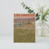 Los Angeles Postkarte (Stehend Vorderseite)