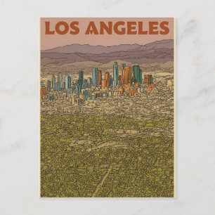 Los Angeles Postkarte