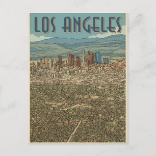 Los Angeles Postkarte