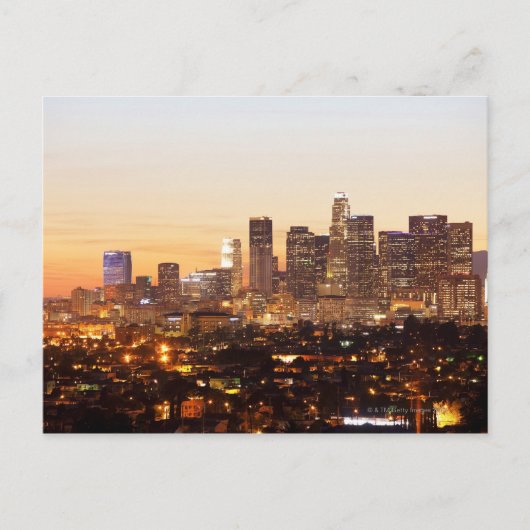 Los Angeles Postkarte (Vorderseite)