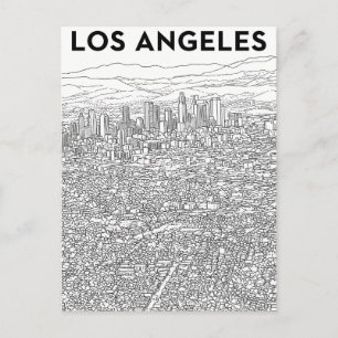 Los Angeles Postkarte