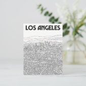 Los Angeles Postkarte (Stehend Vorderseite)