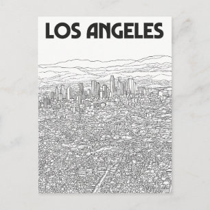 Los Angeles Postkarte