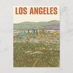 Los Angeles Postkarte