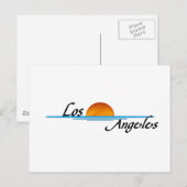 Los Angeles Postkarte (Vorne/Hinten)