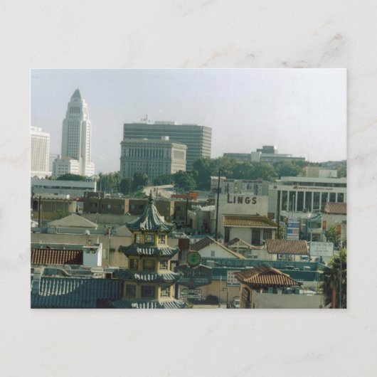 Los Angeles Postkarte (Vorderseite)