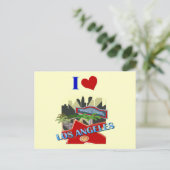 Los Angeles Postkarte (Stehend Vorderseite)