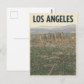Los Angeles Postkarte (Vorne/Hinten)