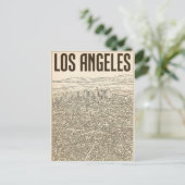 Los Angeles Postkarte (Stehend Vorderseite)