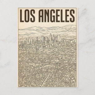 Los Angeles Postkarte