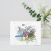 Los Angeles Postkarte (Stehend Vorderseite)