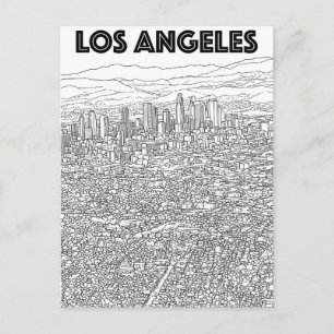 Los Angeles Postkarte