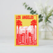 Los Angeles Postkarte (Stehend Vorderseite)