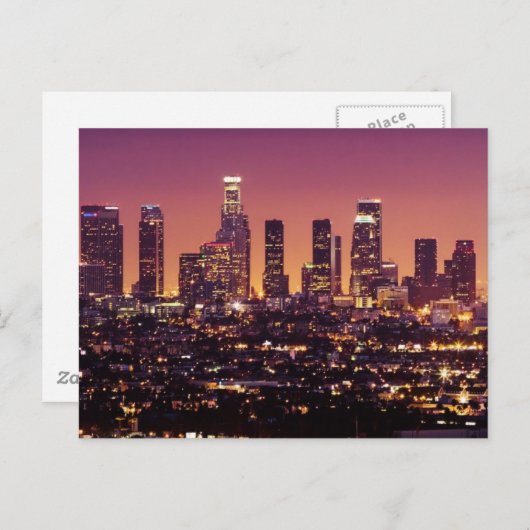 LOS ANGELES POSTKARTE (Vorne/Hinten)