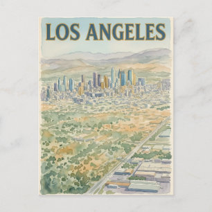 Los Angeles Postkarte