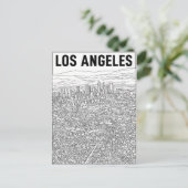 Los Angeles  Postkarte (Stehend Vorderseite)