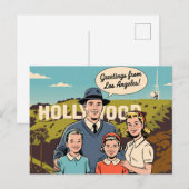 Los Angeles Postkarte (Vorne/Hinten)