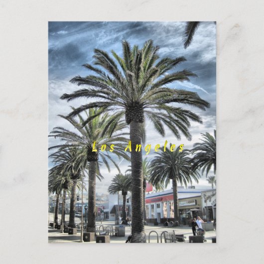 Los Angeles Postkarte (Vorderseite)