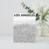 Los Angeles  Postkarte (Stehend Vorderseite)