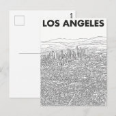 Los Angeles  Postkarte (Vorne/Hinten)