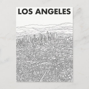 Los Angeles Postkarte