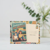 Los Angeles Postkarte (Stehend Vorderseite)
