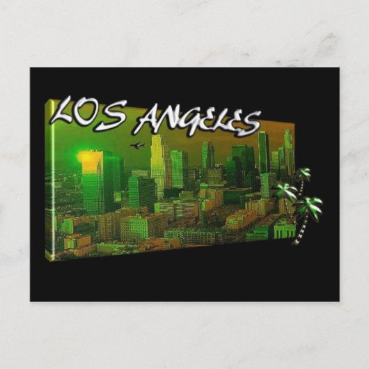 Los Angeles Postkarte (Vorderseite)