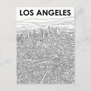 Los Angeles Postkarte