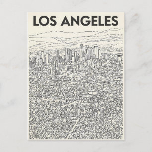 Los Angeles  Postkarte
