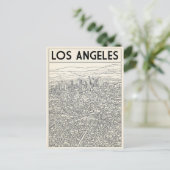 Los Angeles  Postkarte (Stehend Vorderseite)