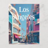 Los Angeles Postkarte (Vorderseite)