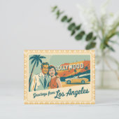 Los Angeles Postkarte (Stehend Vorderseite)