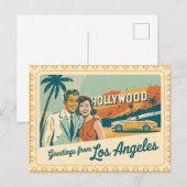 Los Angeles Postkarte (Vorne/Hinten)