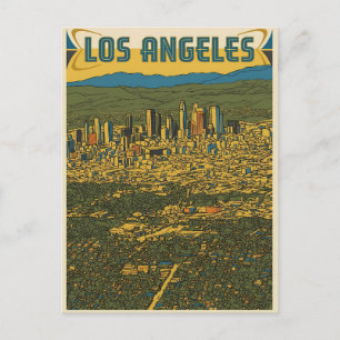 Los Angeles Postkarte