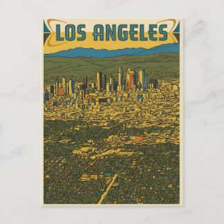 Los Angeles Postkarte