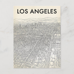 Los Angeles Postkarte