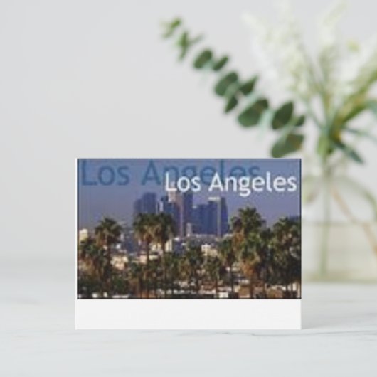 Los Angeles Postkarte (Stehend Vorderseite)