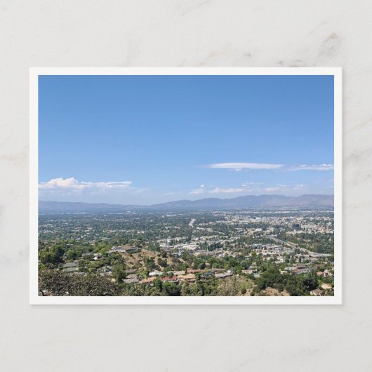 Los Angeles Postkarte (Vorderseite)