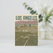 Los Angeles Postkarte (Stehend Vorderseite)