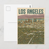Los Angeles Postkarte (Vorne/Hinten)